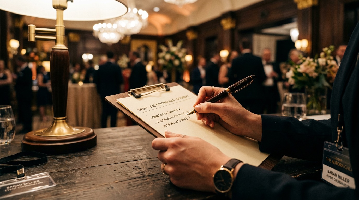 Koordynacja eventu — lista kontrolna i harmonogram